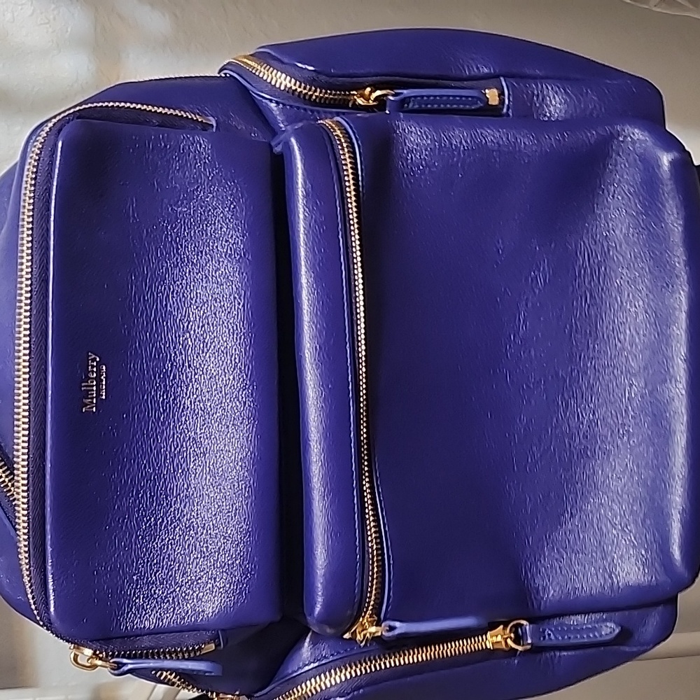 Mulberry purple backpack
